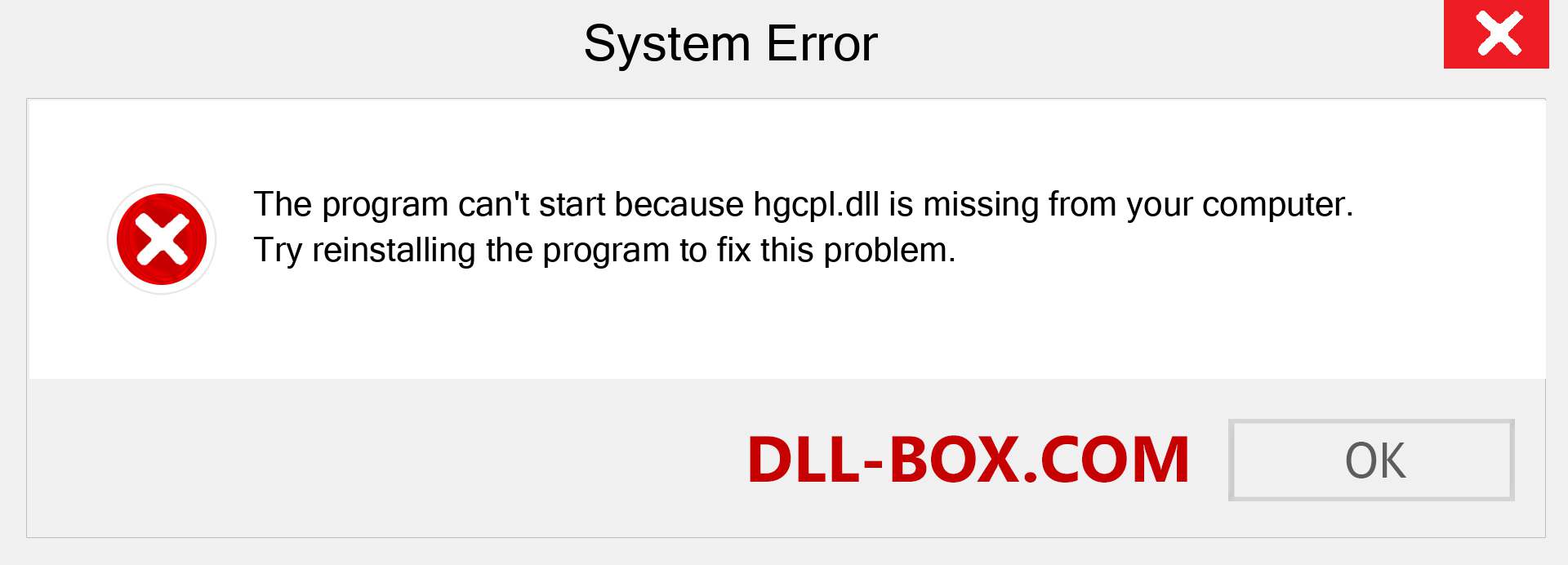  hgcpl.dll file is missing?. Download for Windows 7, 8, 10 - Fix  hgcpl dll Missing Error on Windows, photos, images